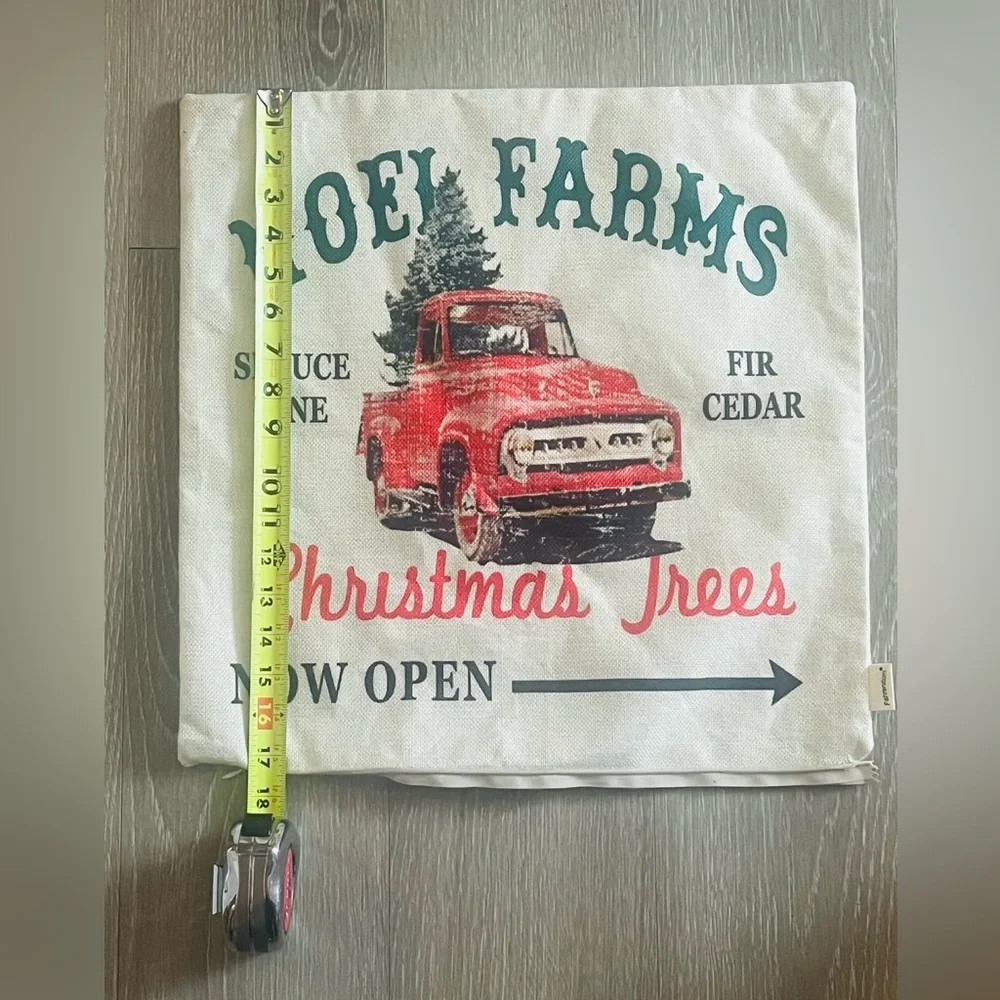 Christmas Tree Farm Pillow Cover